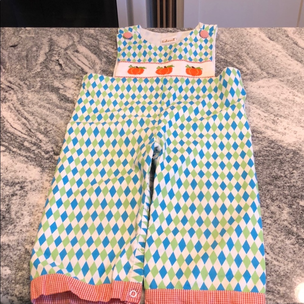 Pumpkin boys jumpsuit
